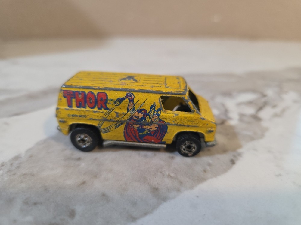 Vintage Hot Wheels 1974 THOR Van Marvel Comics Collectable