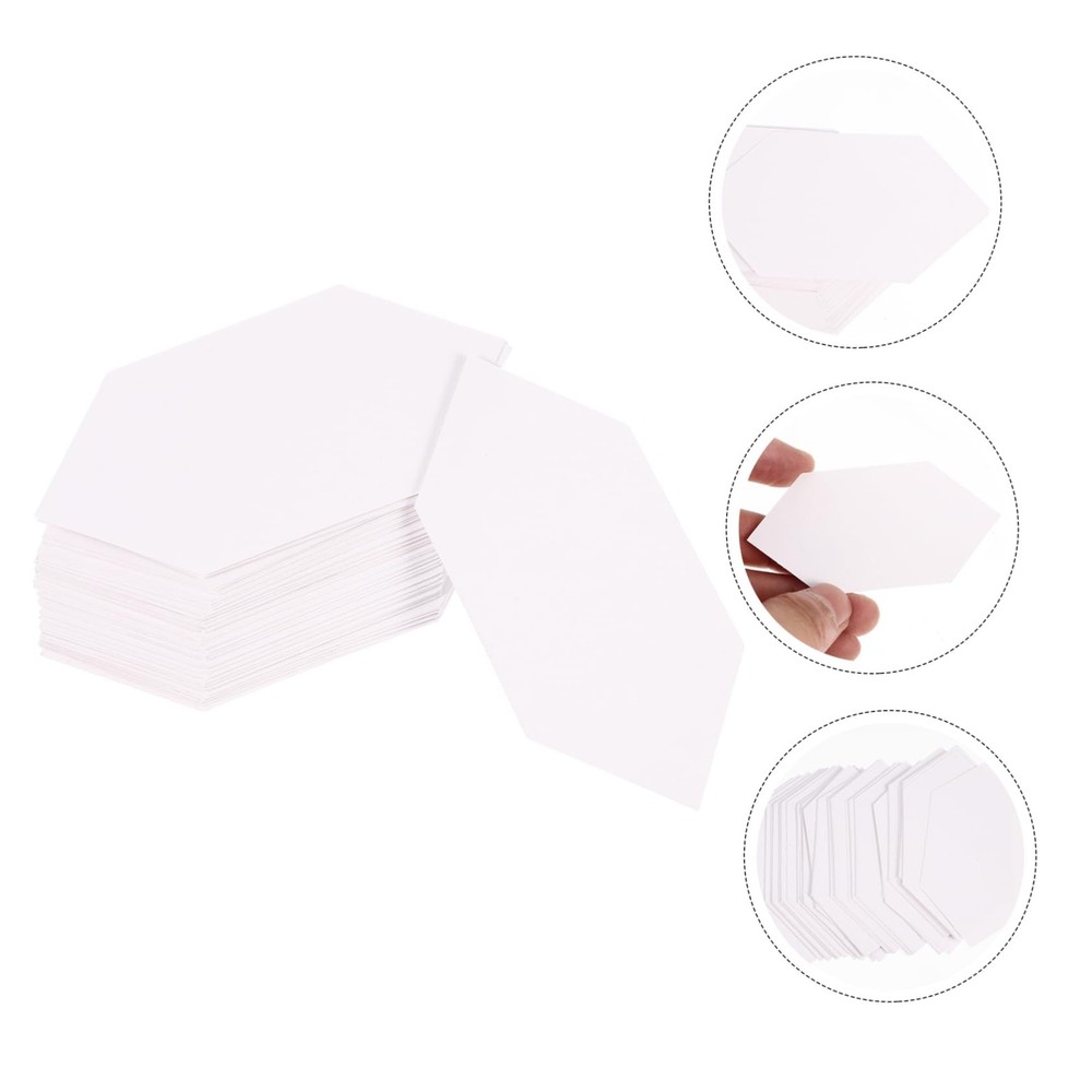 200 PCS Hexagon Paper Piecing Templates, Quilting Stencils, Patchwork, Crafts