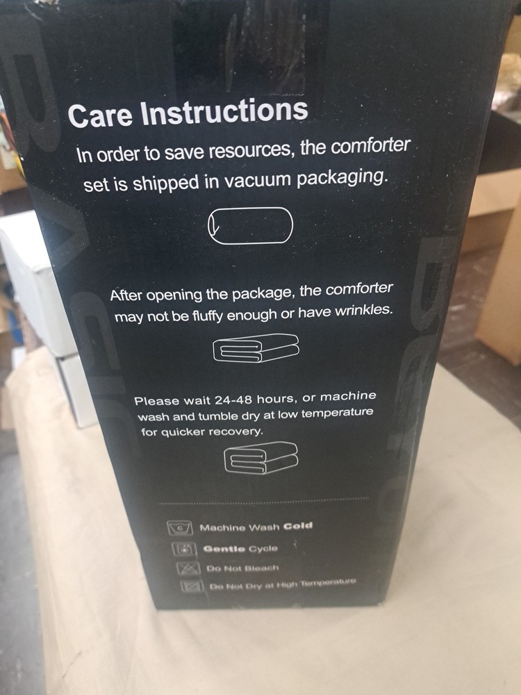 Basic Beyond Queen Comforter Set - Navy Blue Comforter Set Queen Size Reversi...