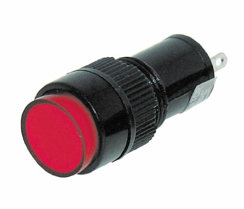 Illuminated LED Panel Lamps "Red" 3-13 Volts DC