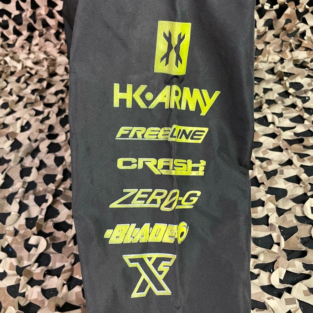 NEW HK Army Infamous Zip Up Windbreaker Jacket - Black - Medium