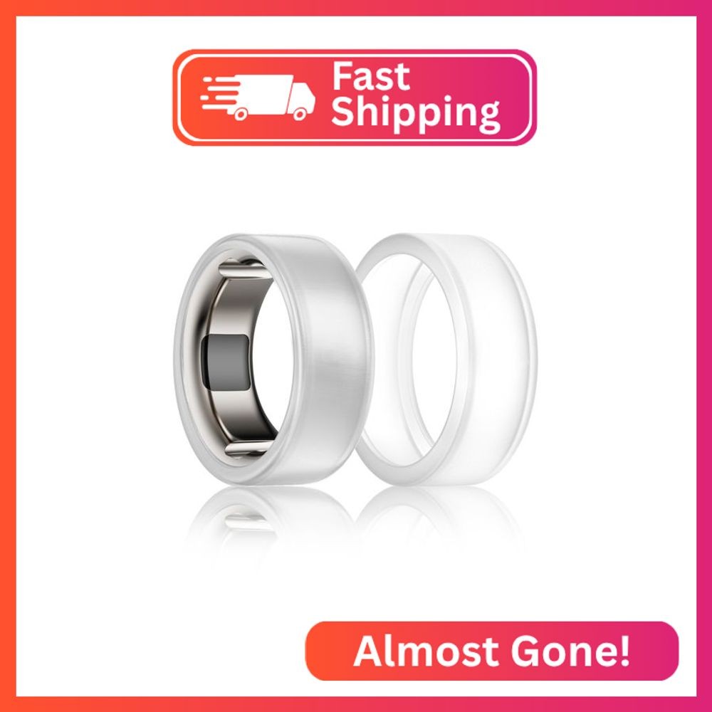 BandSmith Silicone Ring Protector, Elastic Case for Oura Ring Gen 4/3 during Wor