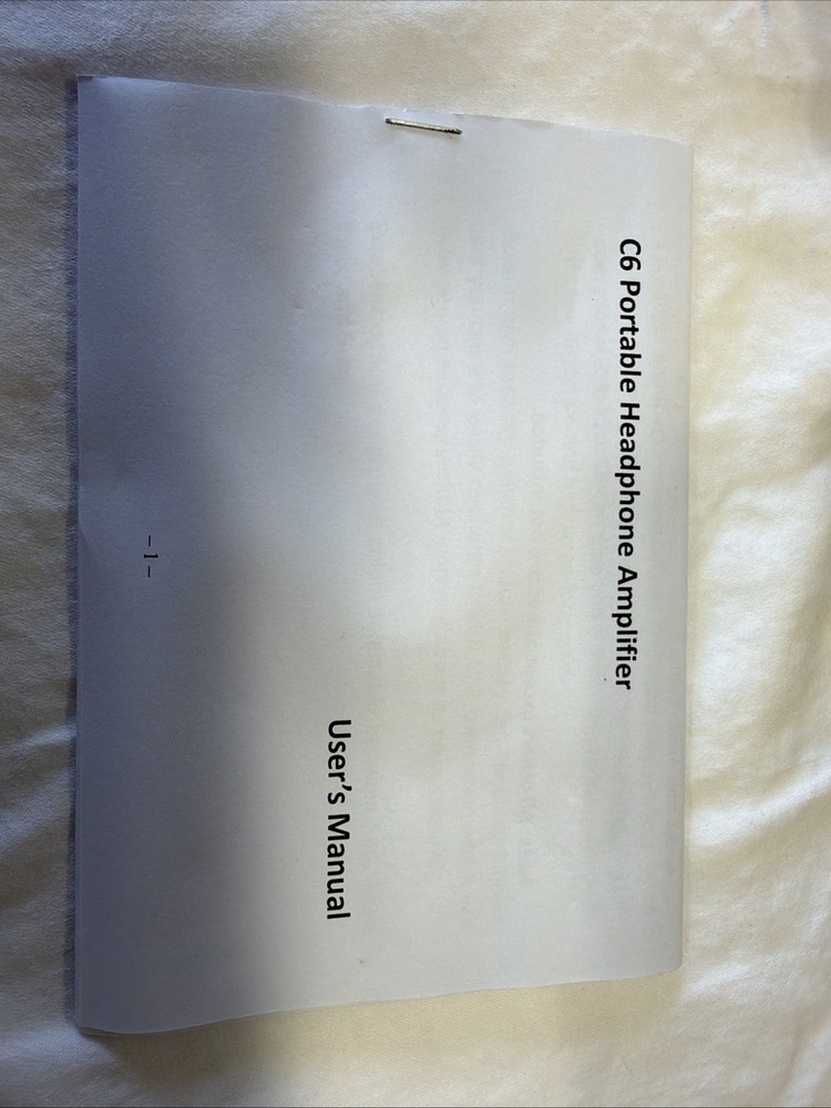 Cayin C6 Portable Headphone Amplifier