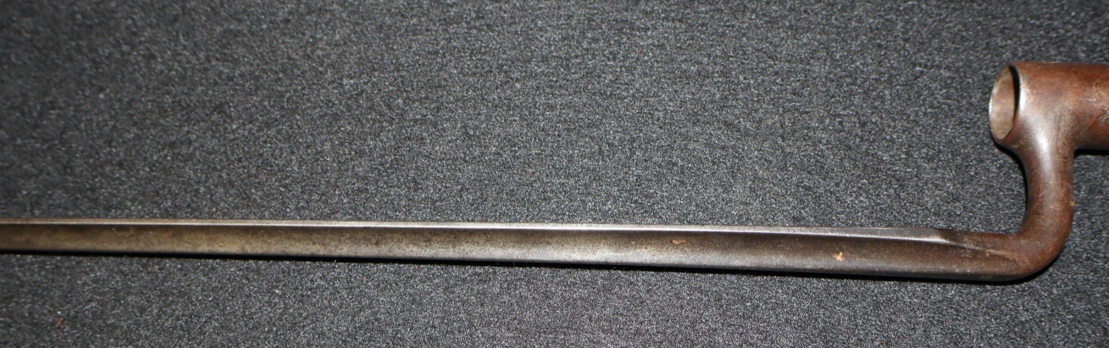 Indian Wars US Army M1873 Trapdoor Springfield Socket Bayonet U.S. Ricasso Mark