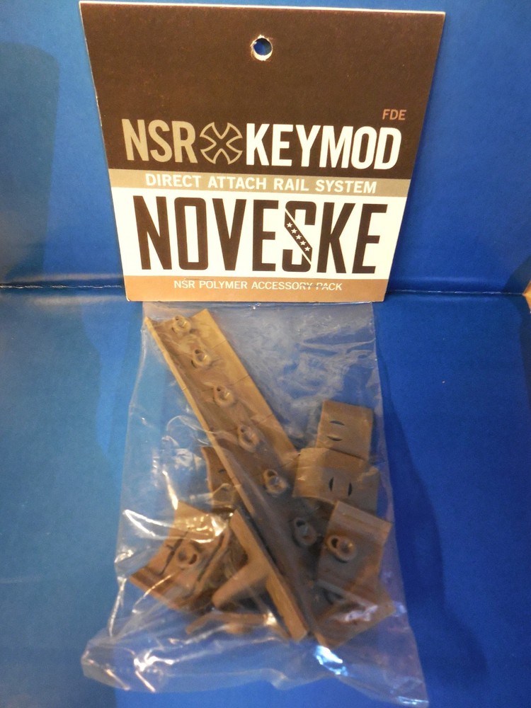 NOVESKE  NSR Polymer Accessory Pack Keymod Panel Set- FDE