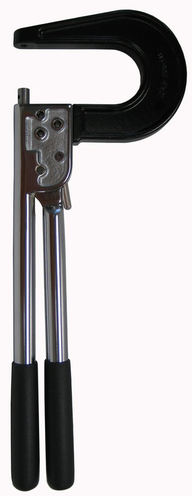 Hand Rivet Squeezer for Solid & Tubular Rivets, with a 4" Reach, & 2" Gap. Will