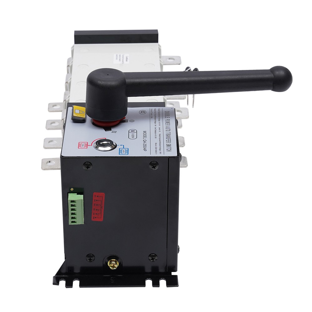 2IN1 Automatic Transfer Switch 4P 250A AC Toggle Switch Dual Power AC-338 110V