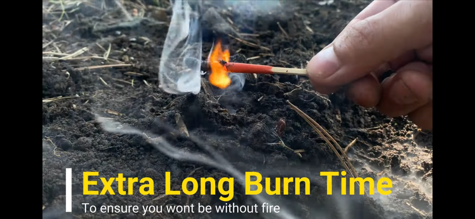 Black Beard Fire Starter Storm Proof Matches Outdoor Survival Gear Waterproof