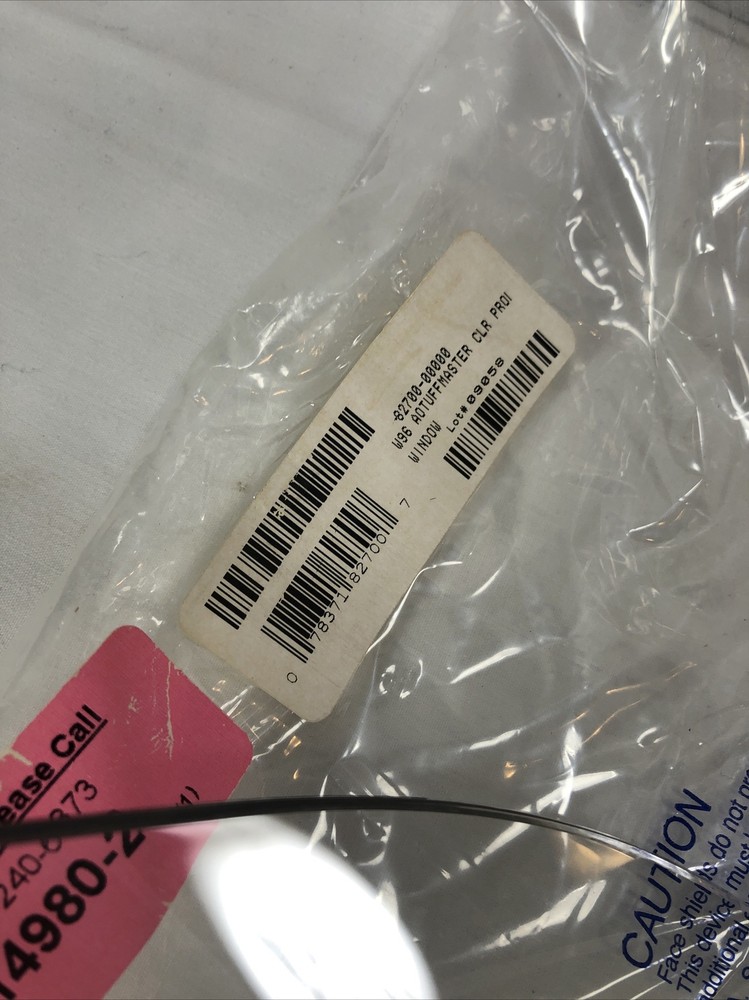 Tuff Master Face Shield Headgear - Ratchet Adjustment With Clear Shield- NEW