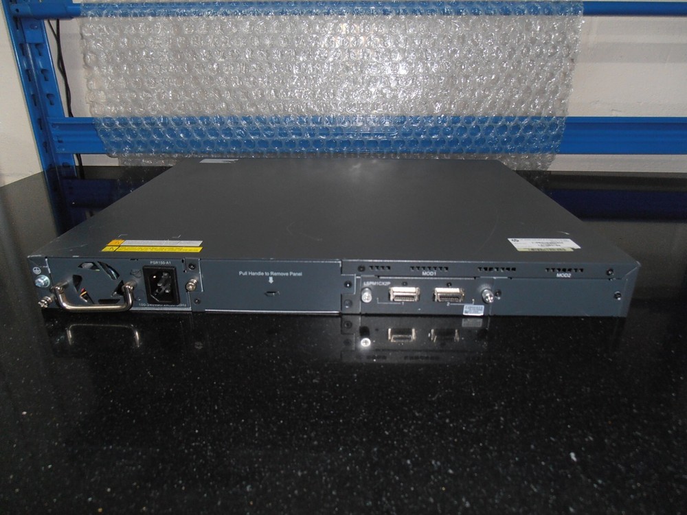 A5500-24G-SFP EI JD374A 24 Port SFP Switch + Stacking module.