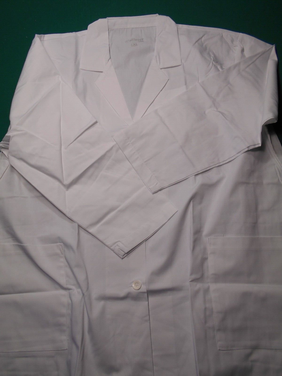 Medical White Unisex Lab Coat Men or Women SIZE 3XL
