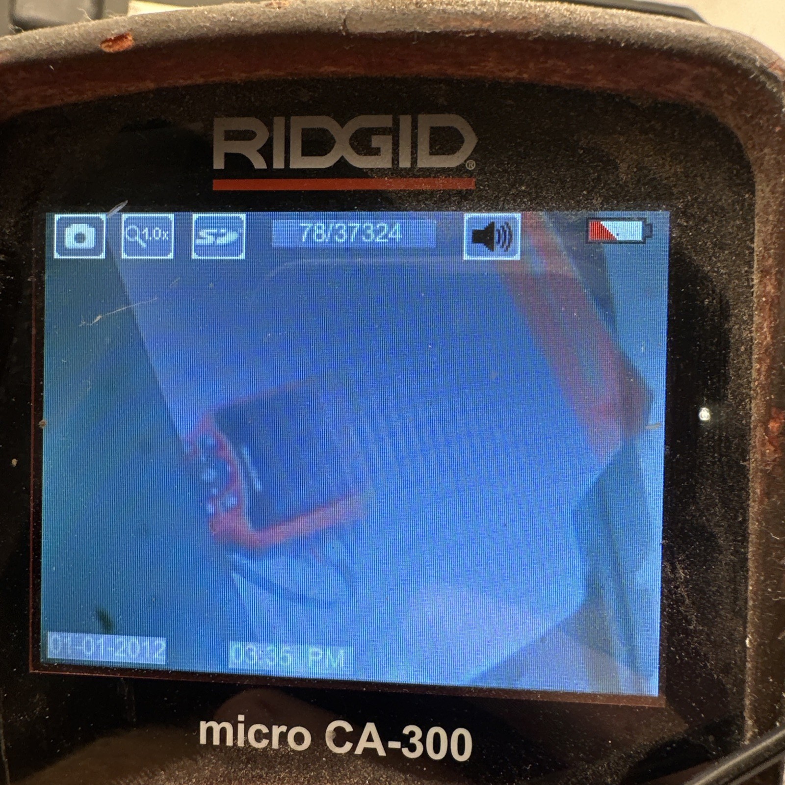 Ridgid CA - 300 Micro Camera Kit Camera and Charger