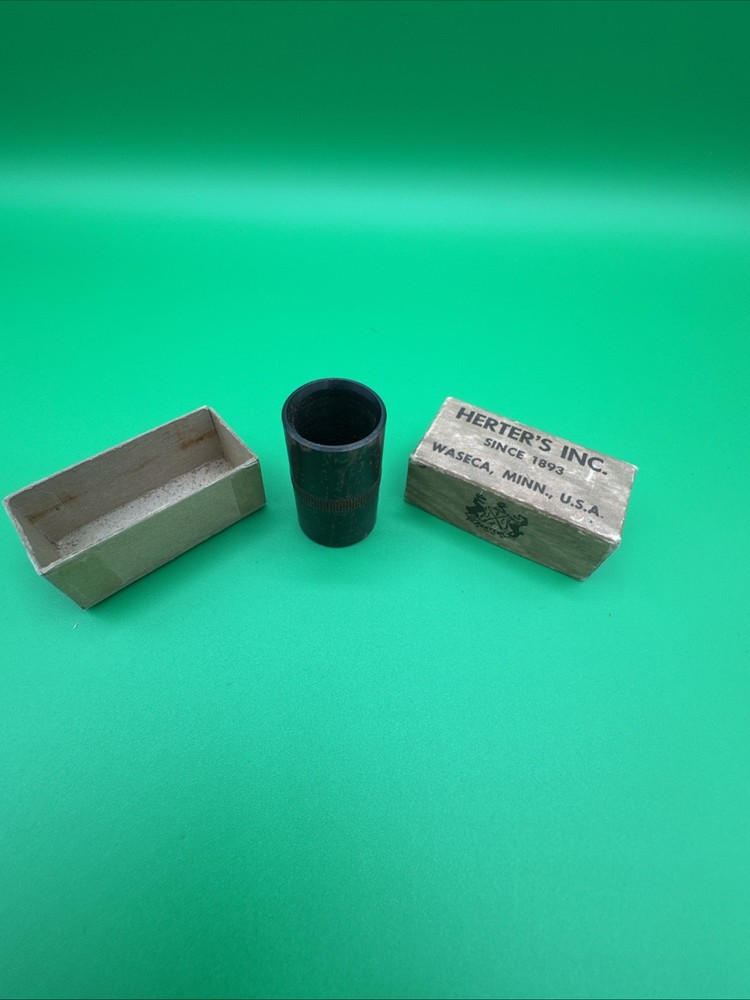 Vintage Herter’s Wad Cutter Reloading Tool w/ Original Box. Size?  (B1)