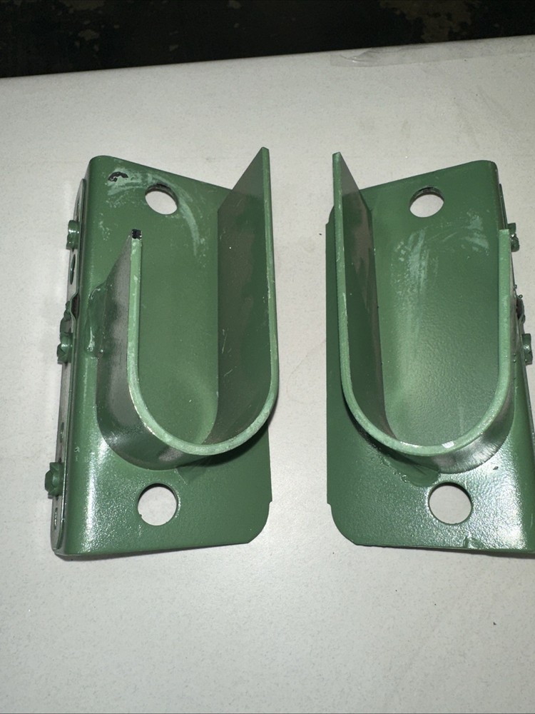 2pc Left & Right Green Axle Bracket For High Capacity #59