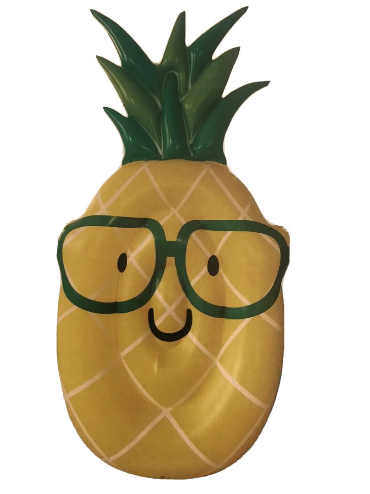 Ankit Large Inflatable Raft Pineapple-Shaped Summer Swimming Pool Beach Floatie