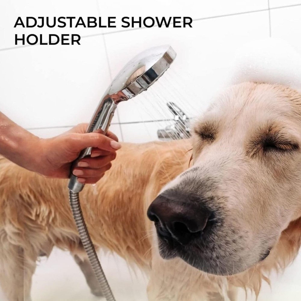 Universal Adjustable Shower Head Holder Slide Bar Bracket Replacement for Slide