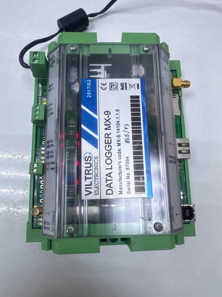 VILTRUS ELECTRONICS MBUS DATA LOGGER MX-9 (9-36VDC) with adapter