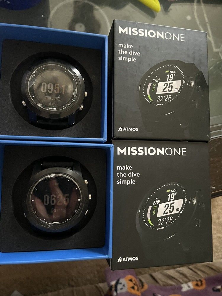 atmos dive computer (black)