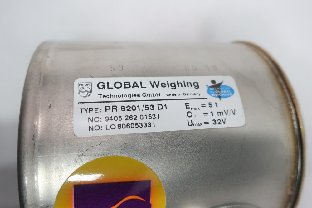 Global Weighing PR 6201 /53 D1 Encoder 1 Mv/v 5t Max 32v-dc