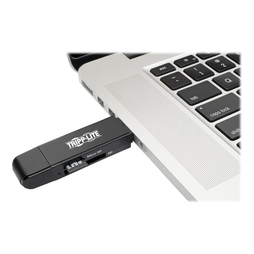 Tripp Lite USB C Memory Card Reader Adapter 2-in-1 USB-A / USB-C, USB 3.1