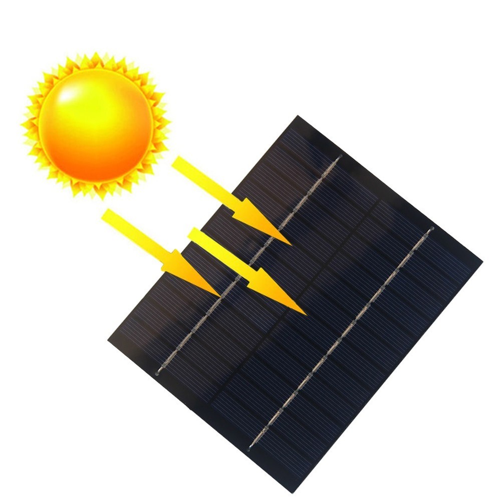 Solar Panel 5W 12V for Efficient Battery Charging Outdoor Applications