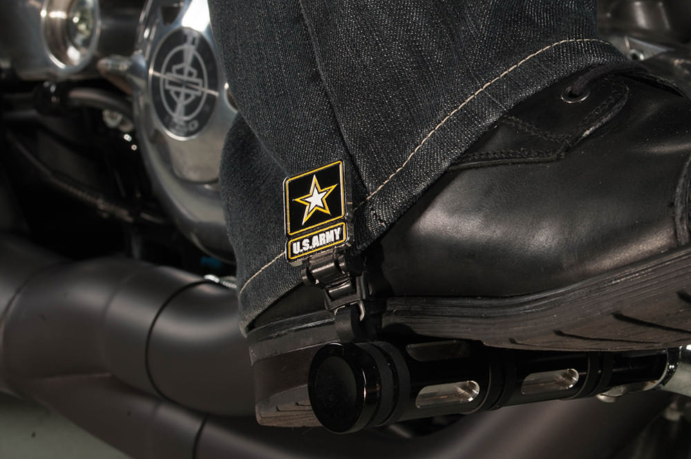 6" US Army Biker Boot Straps