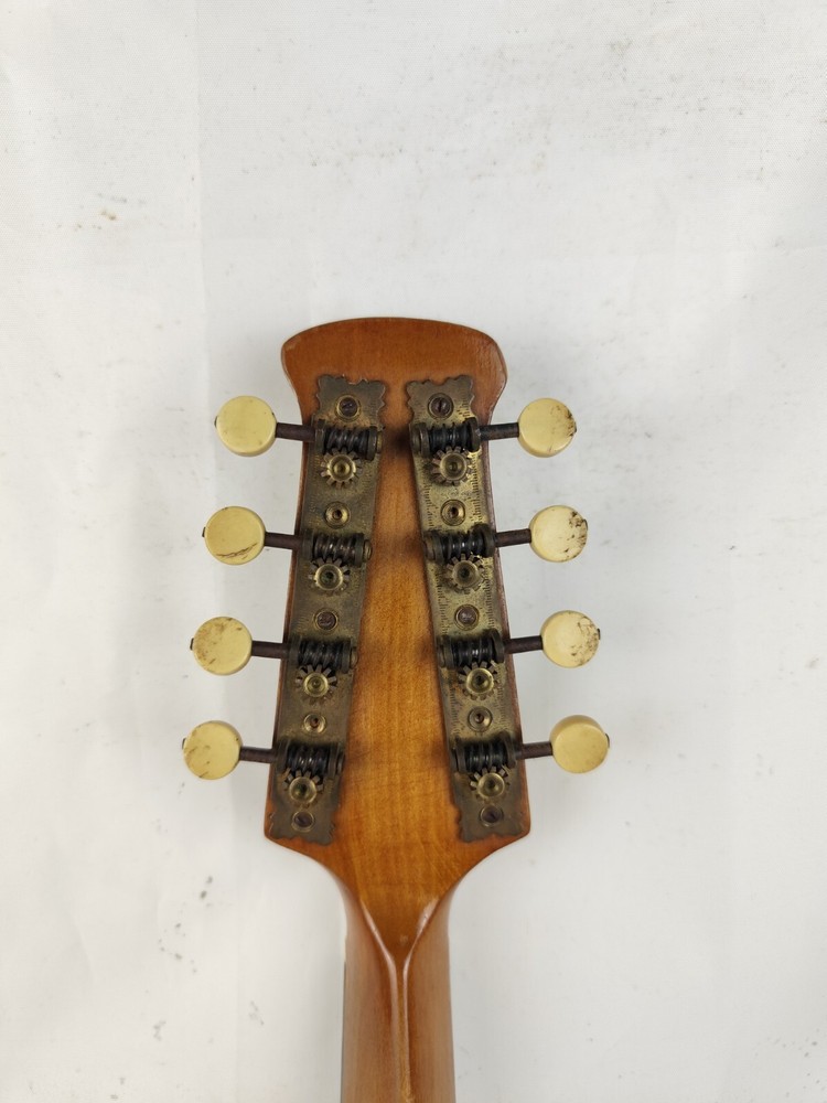 Maple Mandolin 4/4 Carlo Loveri e Son 1904 Naples 曼陀林 만돌린マンドリン Case