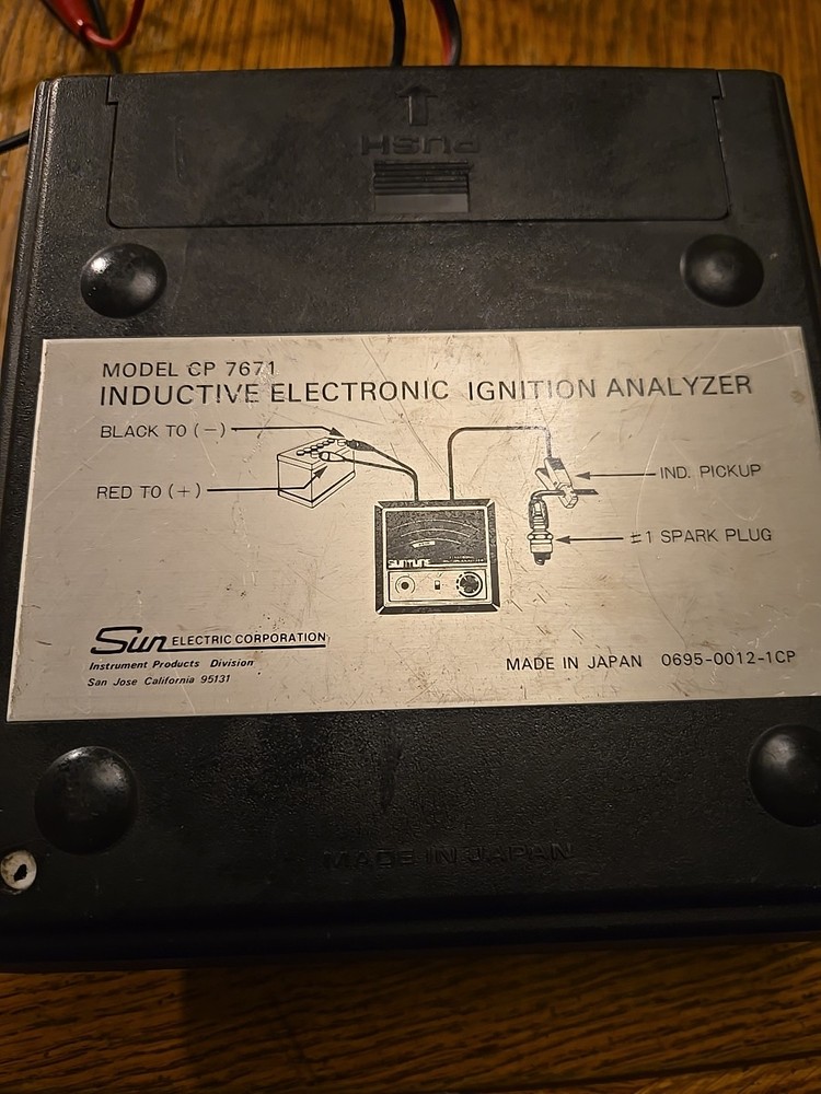 Vintage Suntune Electronic Ignition Analyzer