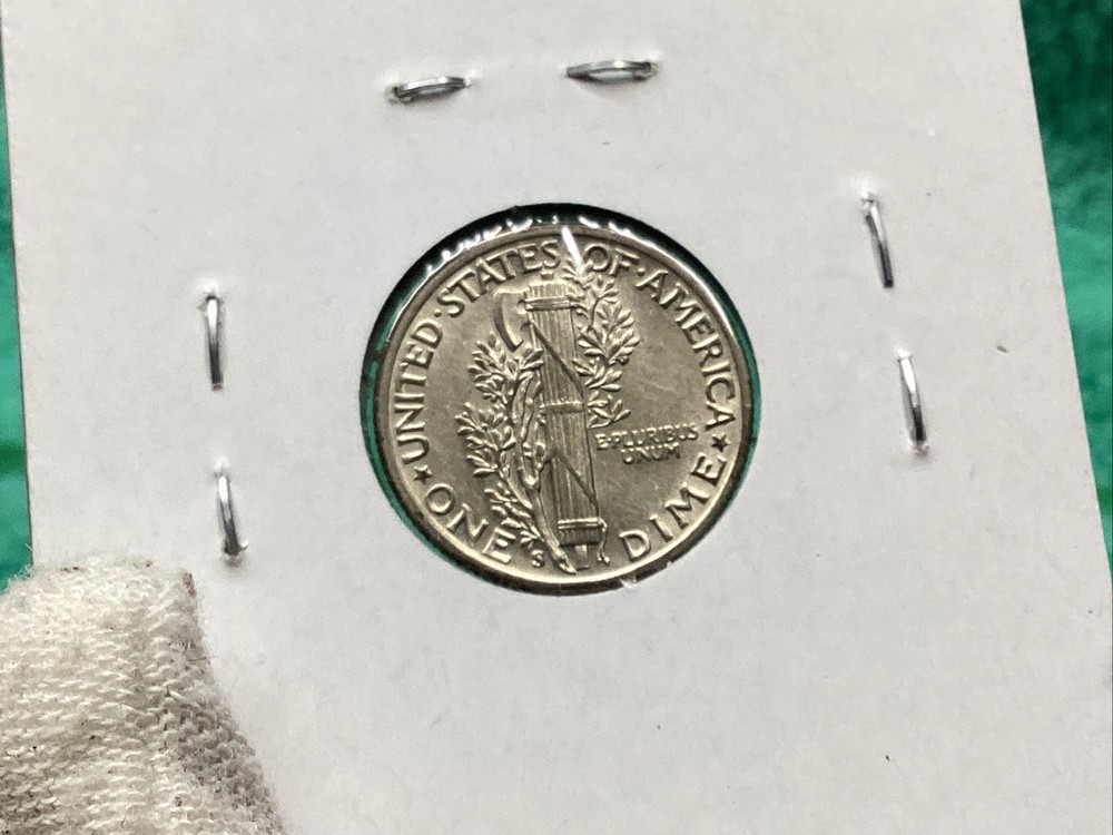 1942 S MERCURY DIME UNCIRCULATED