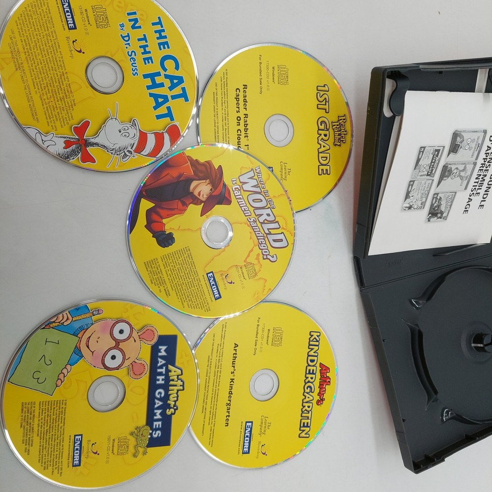 Encore Learn Bundle Ensemble D’Apprentissage 5 Learning Discs DVD