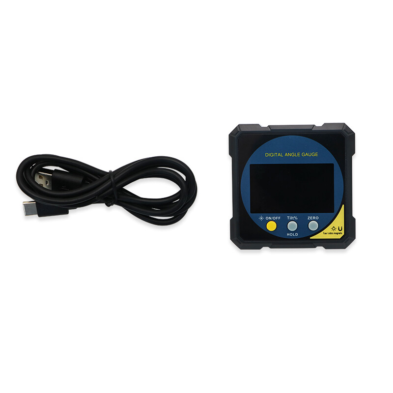 Digital Angle Finder with Electronic Laser - 4-side Strong Magnetic Angle Gauge