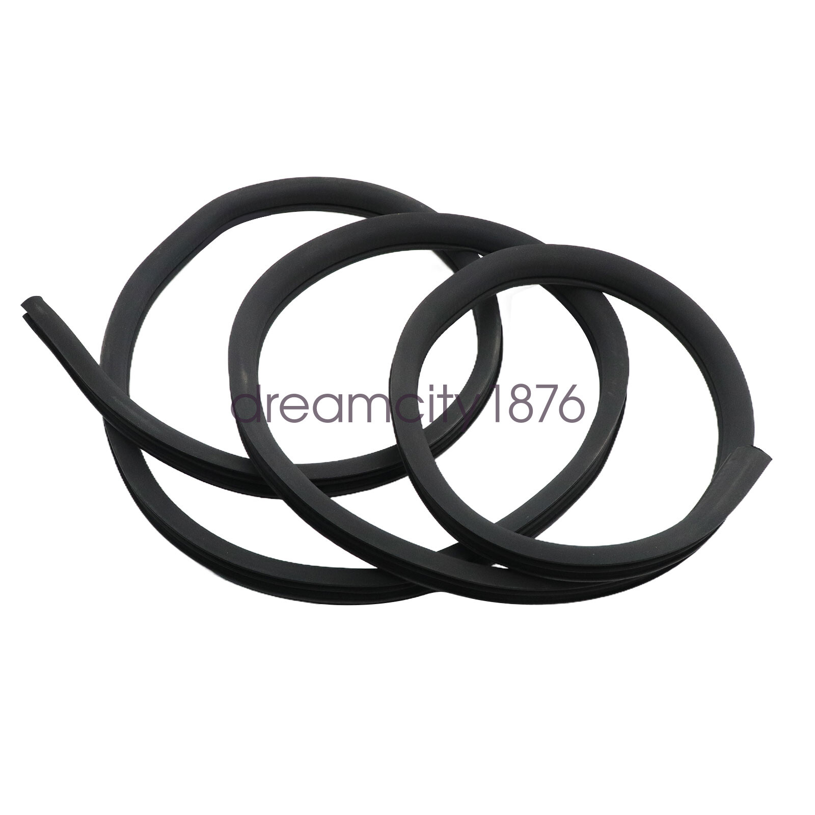 Rubber/Velvet Door Seal Edge Protector Weatherstrip For BMW E90 3-Series 05-11