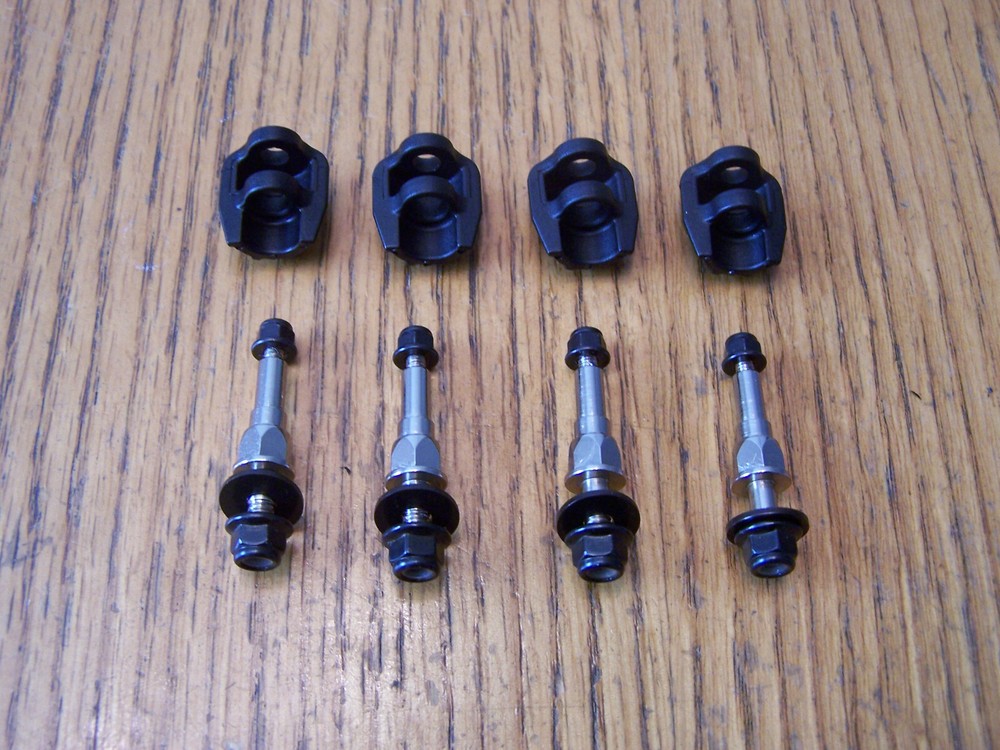 Arrma Kraton 6s BLX EXB V2 Front & Rear Shock Standoffs M4 Nuts Cap Protector