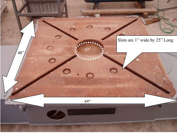 Aronson Model DCG180 18000 Lb Drop Center Gravity Welding Positioner