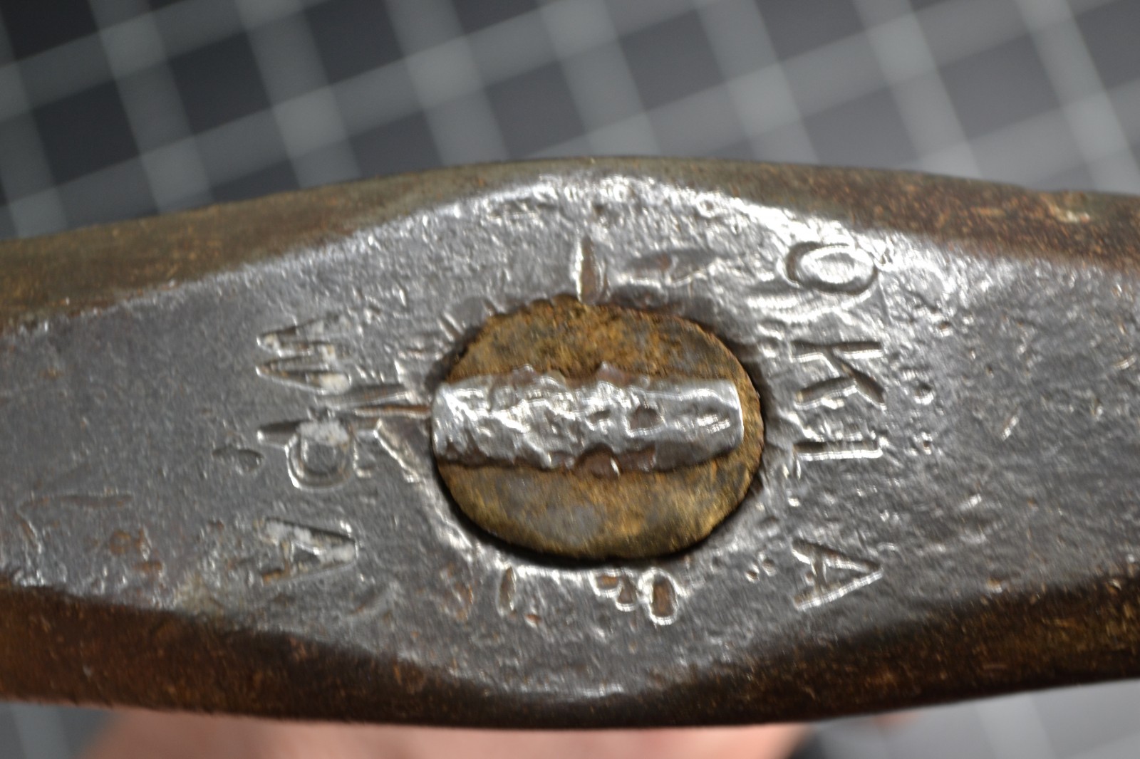 W. P. A. - WORKS PROGRESS ADMINISTRATION - OKLAHOMA WPA - 3# STRIKING HAMMER