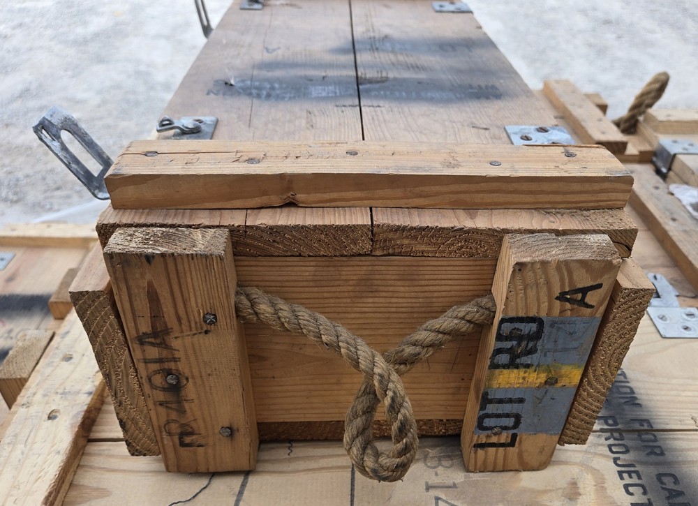 Wooden Box Ammo Crate, Tool Box, Storage