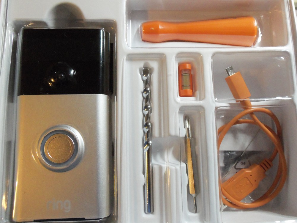 RING WI-FI ENABLED HD NETWORK SMART PHONE VIDEO SECURITY CAMERA DOORBELL
