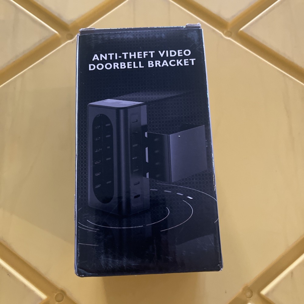 Anti-Theft Video Doorbell Mount, No-Drill Mounting Bracket