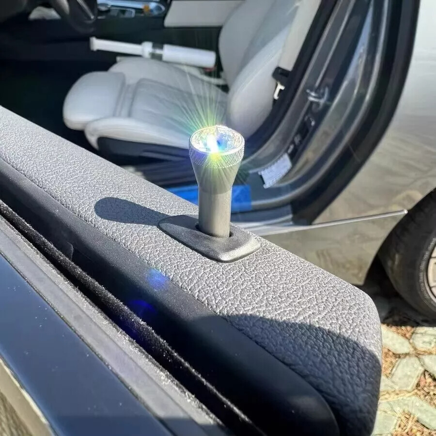 2PCS Crystal Car Interior Door Locking Lock Knob Pull Pins For BMW Mini series