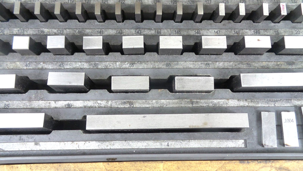 Rectangular Gage Block Set (G126009-1 (AO) BY-74)