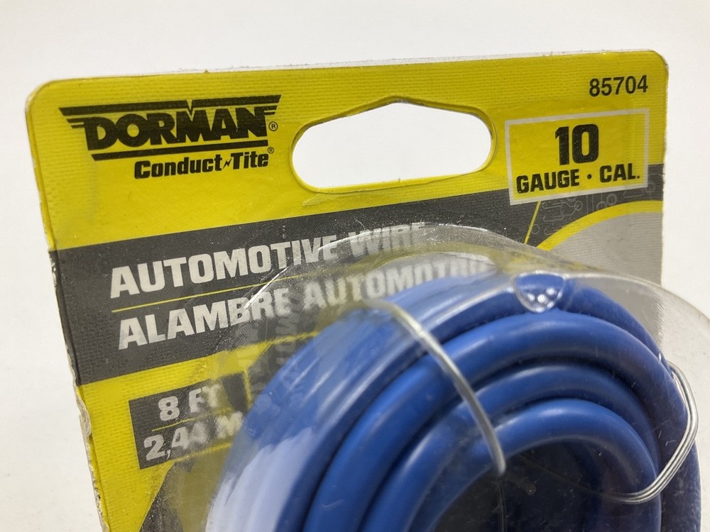 Dorman 85704 10 Gauge Blue Primary Wire 8 FT