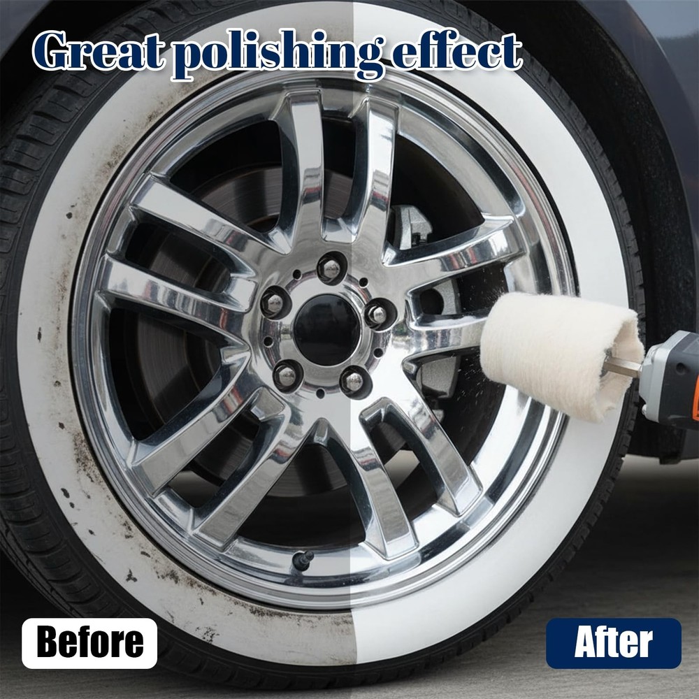 11 Pcs Buffing Wheel for Drill, Drill Buffer, Multi-Specification Wheel Kit w...