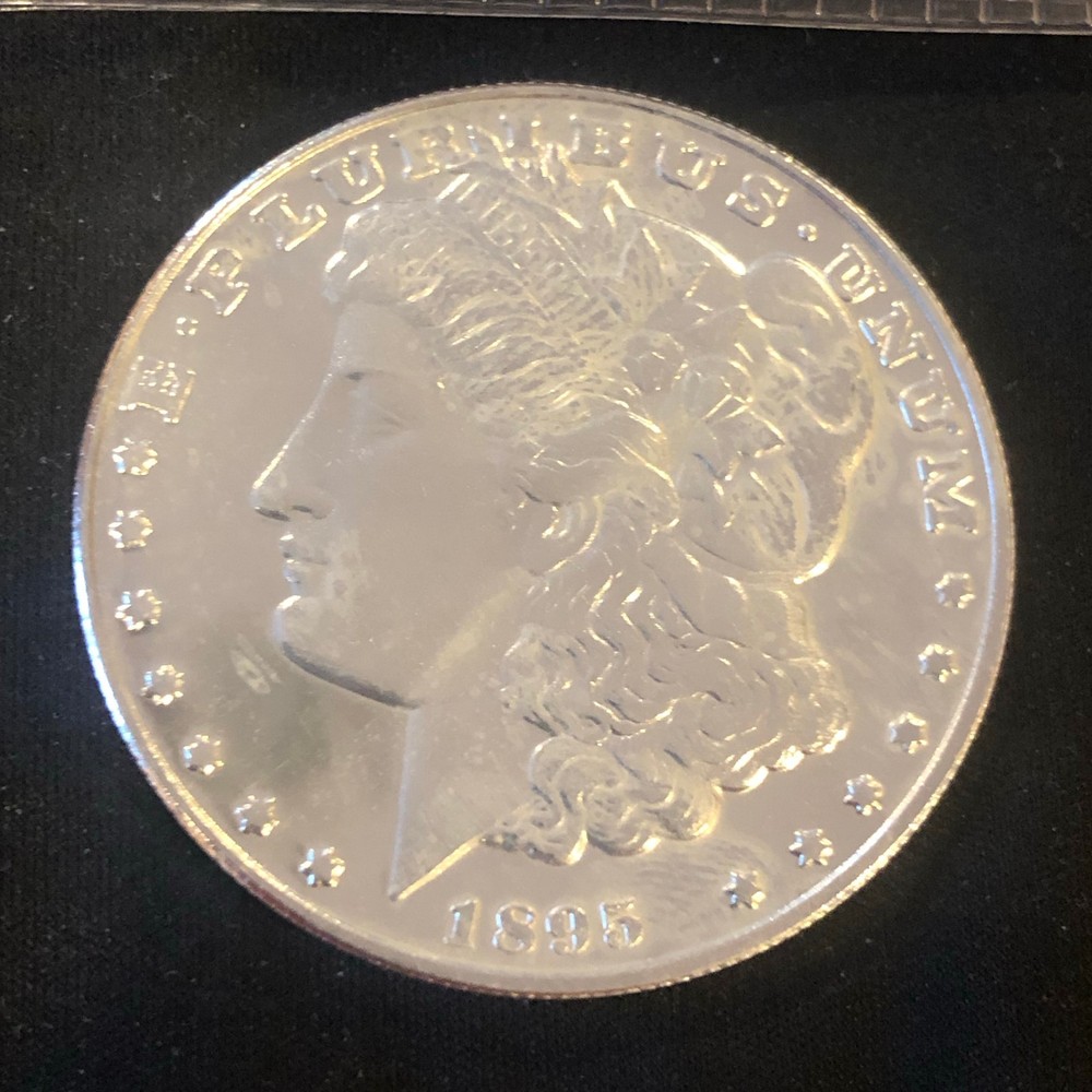 1895-P Million Dollar Silver Plated Tribute Proof