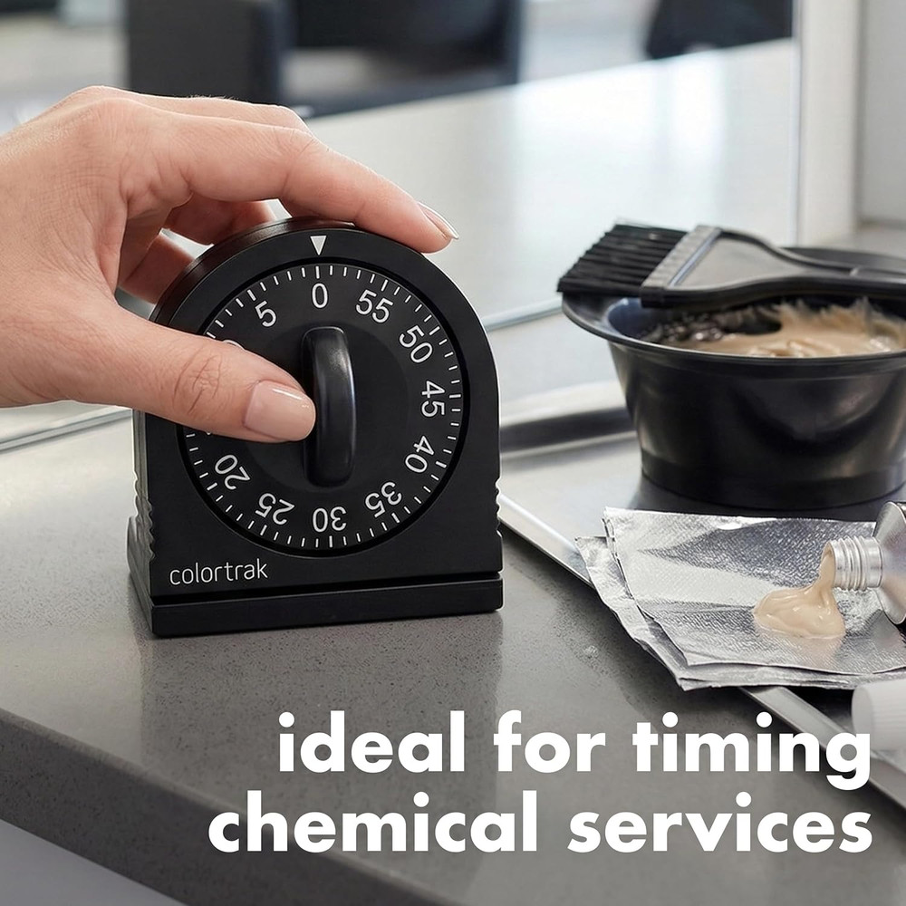 60 Minute Wind up Timer, Visual Mechanical Timer, from 0 to 60 Minutes, for Kitc