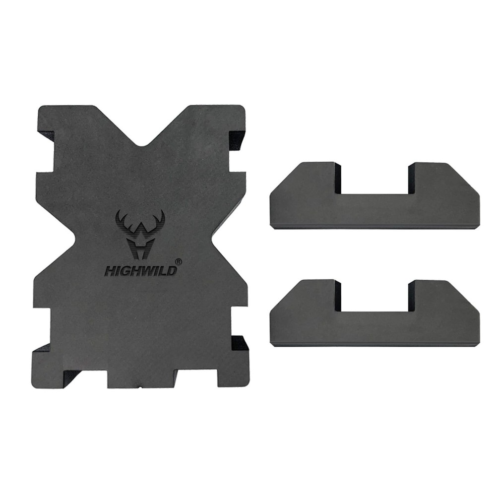 Highwild Shooting Foam Rest X-Block Bench Rest with Base 1 PACK