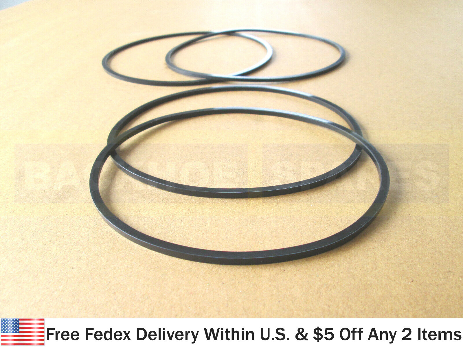 JCB PARTS - BRAKE FRICTION COUNTER PLATES & SEALS (PART # 458/20285 458/20353)