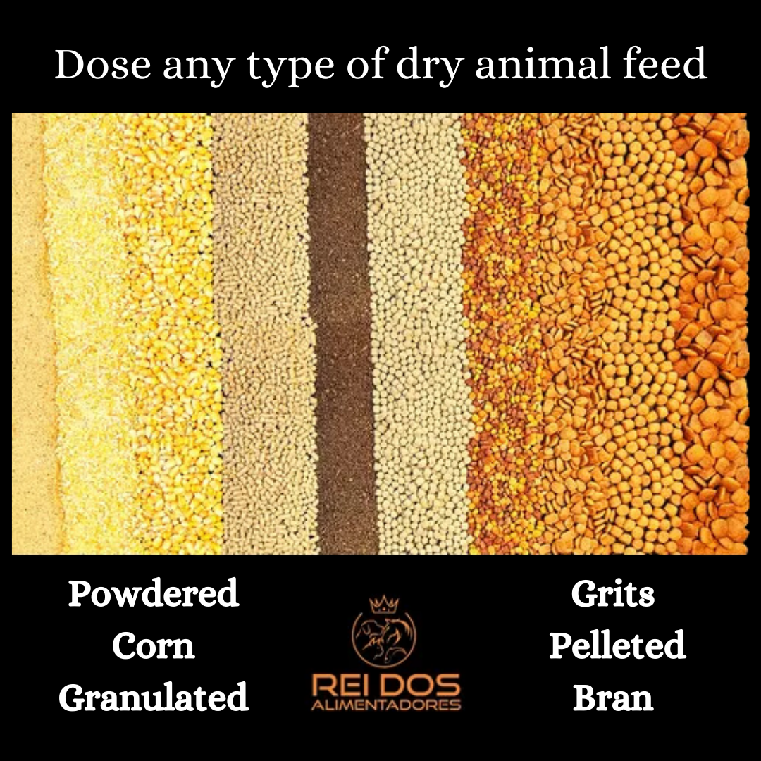 Automatic Feeder for Cows and Calves, Food Dispenser with Timer, Healthier Herd