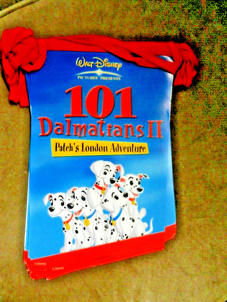 Disney 101 dalmations 2 decorative bunting