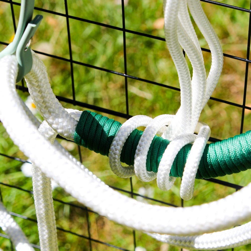 Sage Green Biothane Loping / Hackamore Bridle