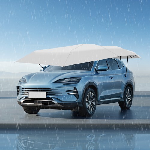 Car Canopy Cover with Suction Cups, UV Protection & Easy Setup